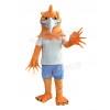 Phoenix Bird mascot costume