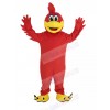 Realistic Red Roadrunner Bird Mascot Costume College