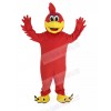 Realistic Red Roadrunner Bird Mascot Costume College