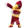 Red Cardinal in Yellow Shirt Mascot Costumes Bird Animal