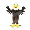 White Head Brown Eagle Mascot Costume Animal