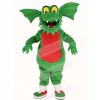 Dark Green Dragon Mascot Costume