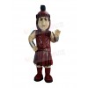 Spartan mascot costume
