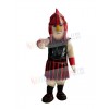 Spartan mascot costume