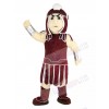 Dark Red Spartan Trojan Knight Sparty Mascot Costume