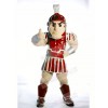 Red Spartan Trojan knight Sparty Mascot Costume Custom Fancy Costume Carnival Cosplay