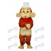 Cap Monkey Mascot Adult Costume