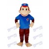 Lucky Monkey Mascot Adult Costume