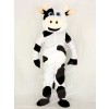 Realistic Cute Cow Mascot Costume School 