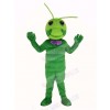 Green Worm Mascot Costume Animal