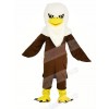 Brown Long Wool Eagle Mascot Costume Animal	