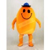 Smiling Mr Tickle Tickleer Mascot Costume School