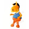 Cute Orange Horse Mascot Costumes Animal