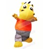 Little Cute Hippo Mascot Costume Cartoon