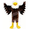 Smiling Brown Eagle Mascot Costumes Animal