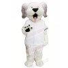 Hank Dog with White T-shirt Mascot Costumes