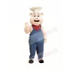 Chef Pink Pig Mascot Costumes