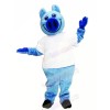 Pig with White T-shirt Mascot Costumes Animal