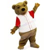 Lovely Brown Bear Mascot Costumes Cartoon