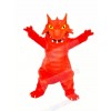 Red Blaze Dragon Mascot Costumes Cartoon