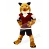 Strong Brown Wildcat Mascot Costumes Animal