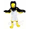 Black Eagle with White Suit Mascot Costumes Animal