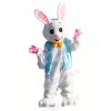 Plush Easter Bunny Mascot Costumes Animal