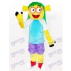 Smiling Wen Dudu Blue Dress Adult Mascot Costume