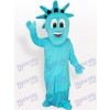 Blue Statue of Liberty Adult Mascot Costume