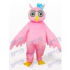 Pink Owl Animal Adult Mascot Costume