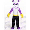 Purple Panda Animal Adult Mascot Costume