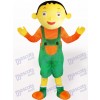 Suspender Trousers Boy Adult Mascot Costume