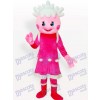 Pink Princess Cartoon Adult Mascot Costume