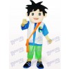 Blue And White Deigo Delgo Adult Mascot Costume