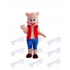 Little Pig Mascot Adult Costume