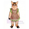 Cute Peaches Pig Mascot Costume