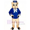 Straw Pig Mascot Costume