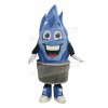 Flame mascot costume