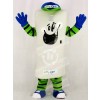 The Trash with Blue Hat Mascot Costume School