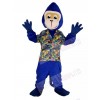 Gorilla Monkey in Floral Shirt Mascot Costume