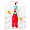 Droll Clown Bunny Adult Mascot Costume