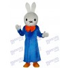 Easter Smart Rabbit Mascot Adult Costume