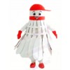 Badminton with Red Hat Mascot Costume College	