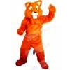 Orange Panther Mascot Costumes Adult