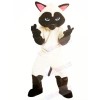 Funny Sally Siamese Cat Mascot Costumes Cartoon	