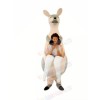 Grey Kangaroo Mother Mascot Costumes Adult