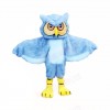 Gray Long Haired Owl Mascot Costumes Cartoon