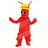 Red Conrad Crawdad Mascot Costume