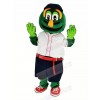 Wally Red Sox with White T-shirt Mascot Costume