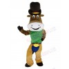 Cowboy Ox Cattle mascot costume